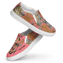 Load image into Gallery viewer, Women’s slip-on canvas shoes 'Rock Couture'