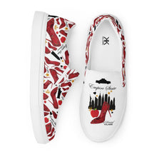 Load image into Gallery viewer, Women’s slip-on canvas shoes 'Empire State of dreams'