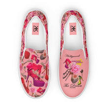 Load image into Gallery viewer, Women’s slip-on canvas shoes 'Celebrity Status'
