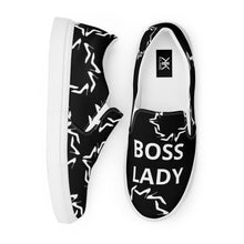 Load image into Gallery viewer, Women’s slip-on canvas shoes 'Boss Lady'