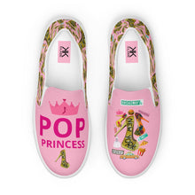 Load image into Gallery viewer, Women’s slip-on canvas shoes 'Pop Princess'