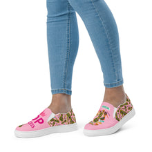 Load image into Gallery viewer, Women’s slip-on canvas shoes 'Pop Princess'