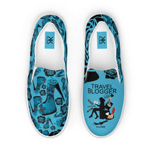 Load image into Gallery viewer, Women’s slip-on canvas shoes 'Travel blogger'