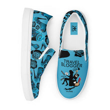 Load image into Gallery viewer, Women’s slip-on canvas shoes 'Travel blogger'