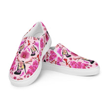Load image into Gallery viewer, Women’s slip-on canvas shoes 'Secret garden'