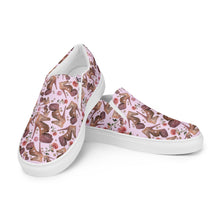 Load image into Gallery viewer, Women’s slip-on canvas shoes 'Vacanze Romane'