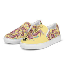 Load image into Gallery viewer, Women’s slip-on canvas shoes 'Tea Party'