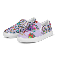Load image into Gallery viewer, Women’s slip-on canvas shoes 'Viva la vida'