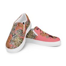 Load image into Gallery viewer, Women’s slip-on canvas shoes 'Rock Couture'