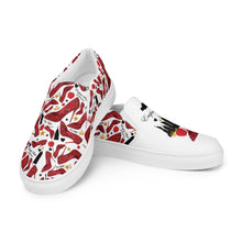 Load image into Gallery viewer, Women’s slip-on canvas shoes 'Empire State of dreams'