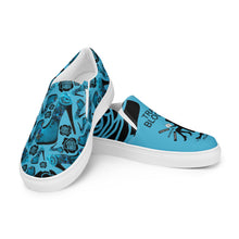 Load image into Gallery viewer, Women’s slip-on canvas shoes 'Travel blogger'