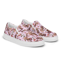Load image into Gallery viewer, Women’s slip-on canvas shoes 'Vacanze Romane'