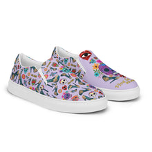 Load image into Gallery viewer, Women’s slip-on canvas shoes 'Viva la vida'