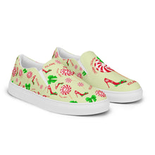 Load image into Gallery viewer, Women’s slip-on canvas shoes 'Peppermint'