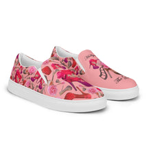 Load image into Gallery viewer, Women’s slip-on canvas shoes 'Celebrity Status'
