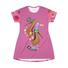 Load image into Gallery viewer, Dress Violle 'Eat me drink me'

