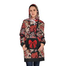 Load image into Gallery viewer, Women&#39;s Hoodie Dress &#39;Holidays Couture&#39;
