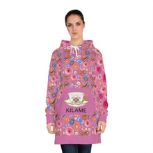 Load image into Gallery viewer, Women's Hoodie Dress Fuse 'Eat me drink me'
