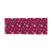 Load image into Gallery viewer, Light Scarf 'Pink Roses'
