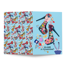 Load image into Gallery viewer, Greeting card (1 piece) 'Alice in Wonderland'
