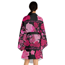 Load image into Gallery viewer, Long Sleeve Kimono Robe &#39;Princess dreams&#39;
