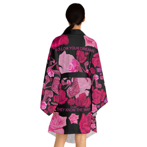 Long Sleeve Kimono Robe 'Princess dreams'