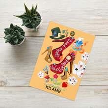 Load image into Gallery viewer, Greeting card 'Down the rabbit hole'
