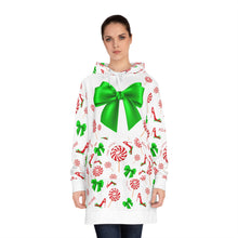 Load image into Gallery viewer, Women&#39;s Hoodie Dress &#39;Peppermint&#39;
