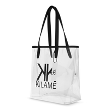 Load image into Gallery viewer, Clear tote bag 'Kilame logomania'
