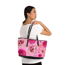 Load image into Gallery viewer, PU Leather Shoulder Bag 'Pink garden'
