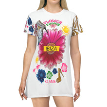 Load image into Gallery viewer, T-Shirt Dress Espe &#39;Ibiza Power&#39;
