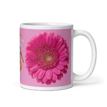 Load image into Gallery viewer, White glossy mug 'Eat me drink me'
