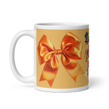 Load image into Gallery viewer, White glossy mug 'Down the rabbit hole'
