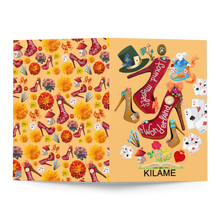 Load image into Gallery viewer, Greeting card 'Down the rabbit hole'
