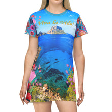 Load image into Gallery viewer, T-Shirt Dress 'Viva la vida'
