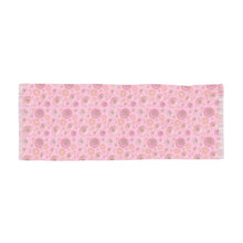 Load image into Gallery viewer, Pink Floral Light Scarf — Lightweight Spring Blossom Scarf
