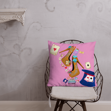 Load image into Gallery viewer, Pillow 'Eat me drink me'
