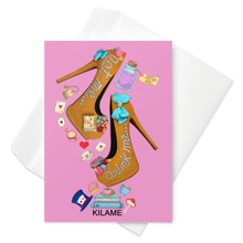 Load image into Gallery viewer, Greeting card 'Eat me drink me'
