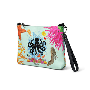 Crossbody bag 'Let the see set you free'