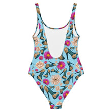 Load image into Gallery viewer, One-Piece Swimsuit &#39;Scarpe Azzurre&#39;
