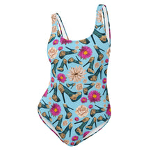 Load image into Gallery viewer, One-Piece Swimsuit &#39;Scarpe Azzurre&#39;
