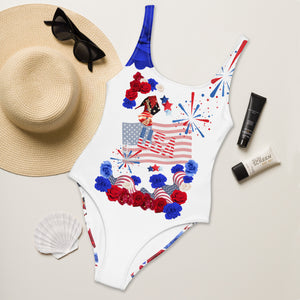 One-Piece Swimsuit 'America'