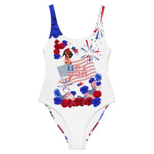 One-Piece Swimsuit 'America'