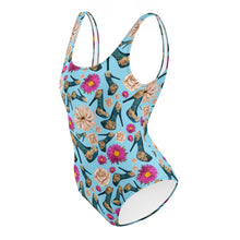 Load image into Gallery viewer, One-Piece Swimsuit &#39;Scarpe Azzurre&#39;
