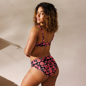 Recycled high-waisted bikini 'Influencer Glam'