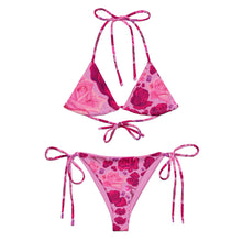 Load image into Gallery viewer, All-over print recycled string bikini &#39;Princess dreams&#39;
