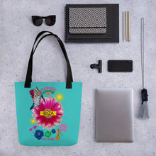 Load image into Gallery viewer, Tote bag &#39;Flower Power&#39;
