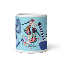 Load image into Gallery viewer, White glossy mug 'Wonderland'

