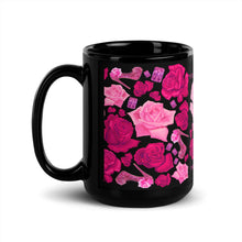 Load image into Gallery viewer, Black Glossy Mug &#39;Follow your dreams&#39;
