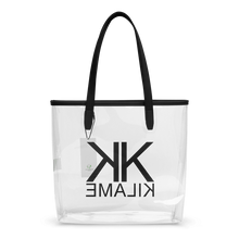 Load image into Gallery viewer, Clear tote bag 'Kilame logomania'
